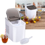 Eiswürfelmaschine mit Eisschaufel, 12-15 kg in 24 h