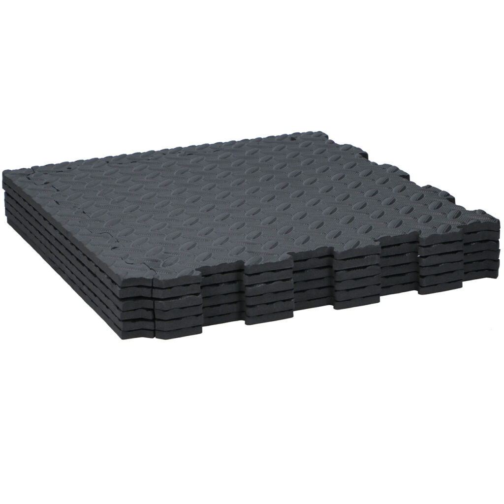 Bodenmatten aus Schaumstoff, 6 Stück, 40 x 40 x 1 cm Bodenmatten aus Schaumstoff, 6 Stück, 40 x 40 x 1 cm