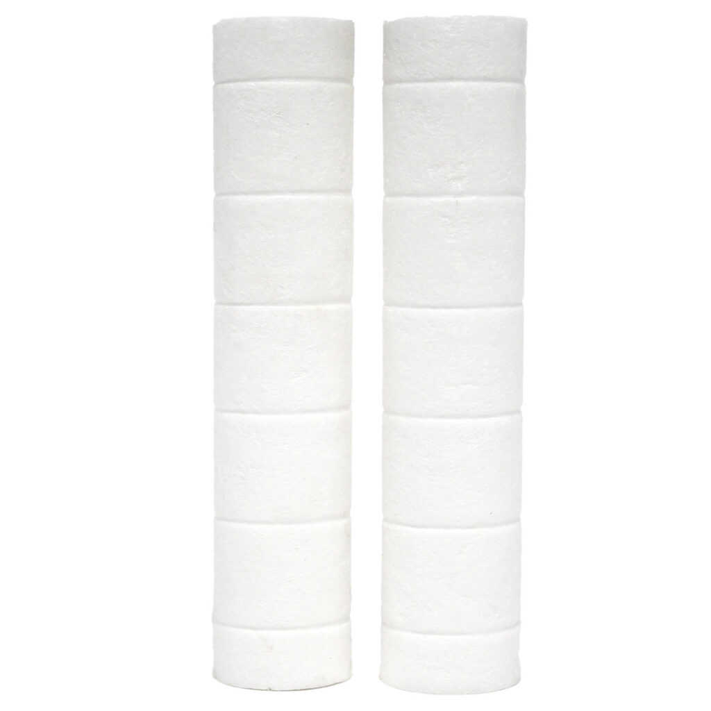 Duschfilter für Handbrausen, 2 Stück, 9.3 x  Ø1.9 cm