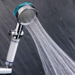 Duschbrause inkl. 3 Wasserfilter, 25.5 x Ø 8 cm