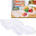 Kühlschrank Aufbewahrungsboxen, 3er-Set, Kühlschrank-Organizer