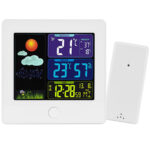 Funk-Wetterstation mit Aussensensor, Thermometer/Hygrometer & Wecker