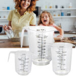 3er-Set Messbecher, 1000ml, 500ml und 250ml