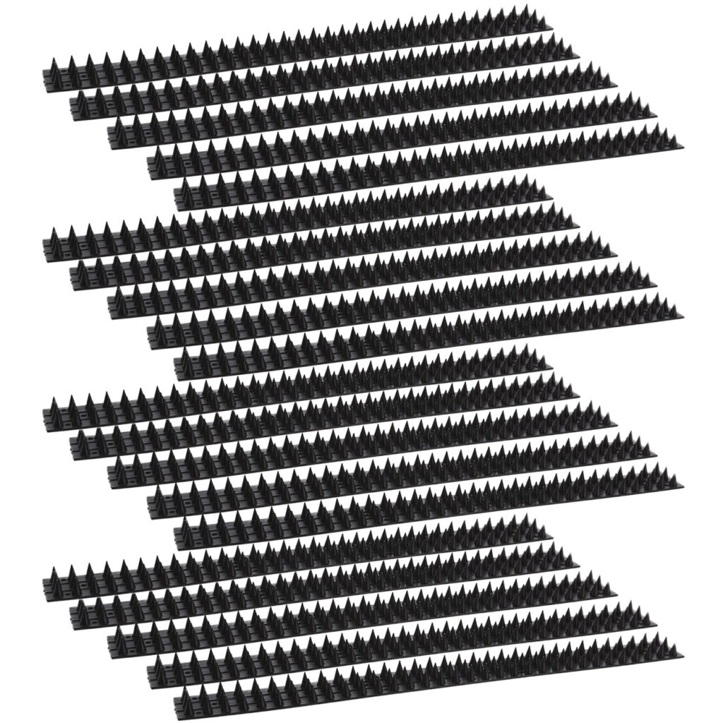 Anti-Kletter-Streifen, 20 Stück, 50 x 4.5 cm, schwarz Anti-Kletter-Streifen, 20 Stück, 50 x 4.5 cm, schwarz