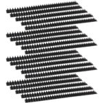 Anti-Kletter-Streifen, 20 Stück, 50 x 4.5 cm, schwarz