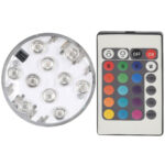 LED-Pool-Lampe mit Farbwechsel, Batteriebetrieb