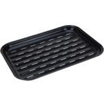 Grillplatte, antihaft-beschichtet, schwarz, 34,5 x 24 cm