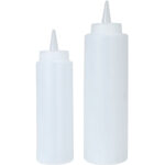 Garnierflaschen, 2er-Set, 250 ml und 400 ml