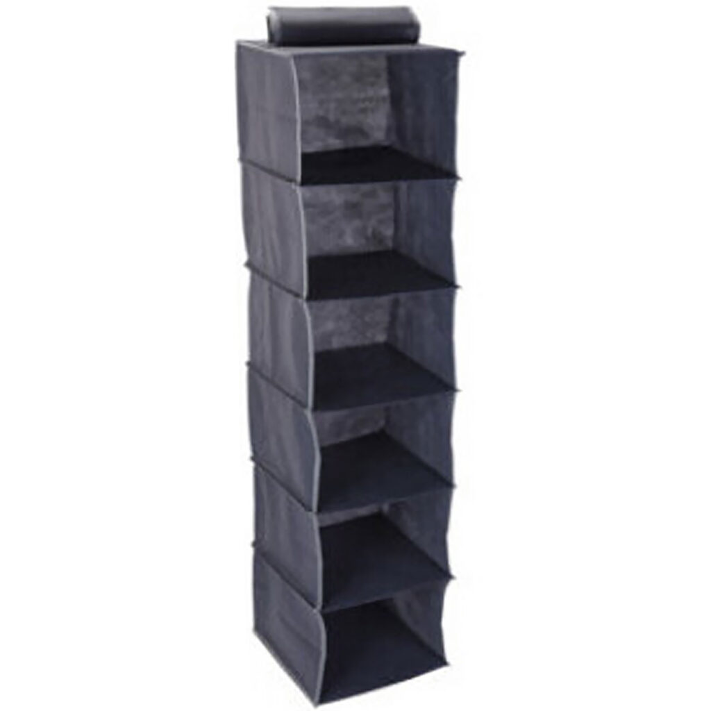 Schrank-Hängeregal, für Kleidung, Schuhe etc., 6 Fächer Schrank-Hängeregal, für Kleidung, Schuhe etc., 6 Fächer