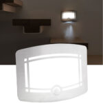 Batterie-LED-Wandleuchte, 2 Leuchtmodi, PIR-Bewegungs- & Lichtsensor, 20-40 lm