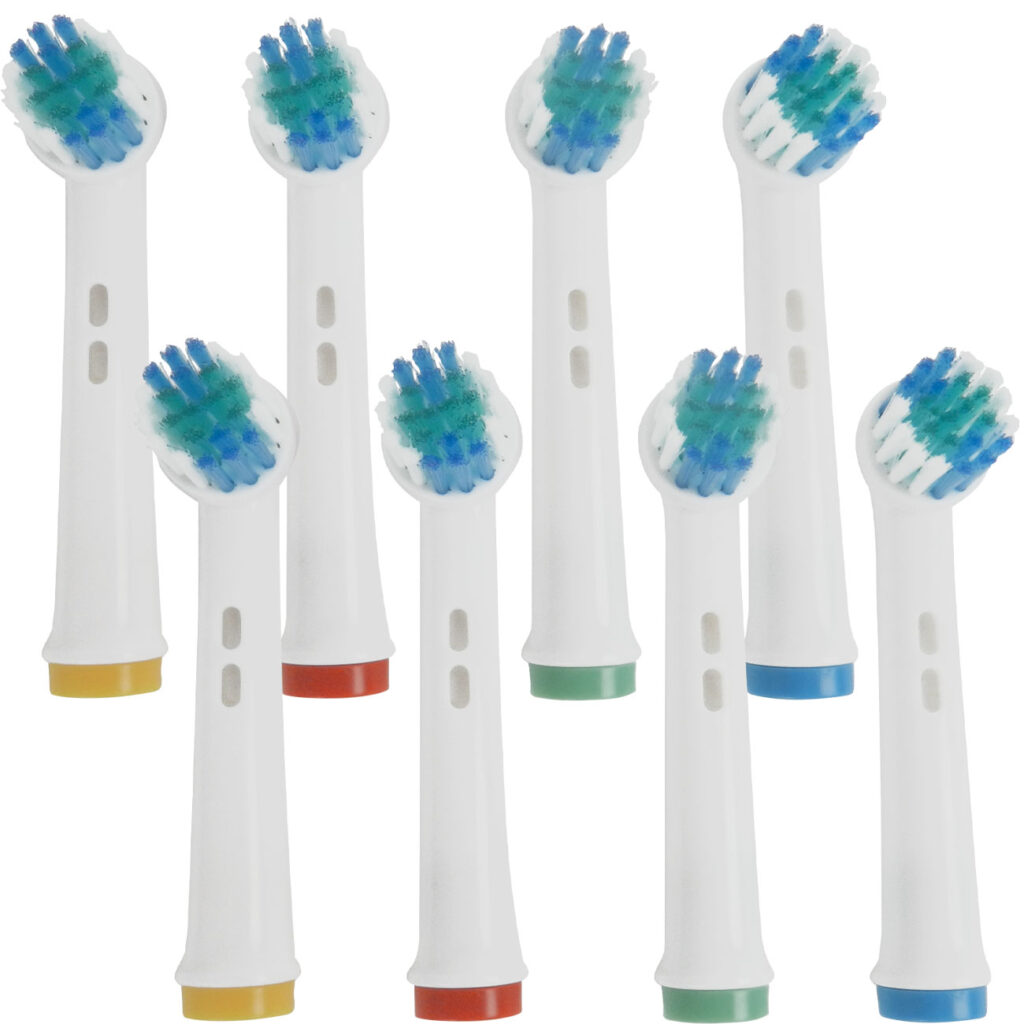 8 x Ersatzbürsten passend für viele Oral-B®**-Elektrozahnbürsten*** 8 x Ersatzbürsten passend für viele Oral-B®**-Elektrozahnbürsten***