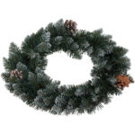 Weihnachtskranz mit Tannenzapfen, Ø 40 cm