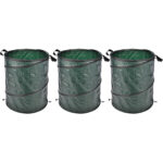 3er-Set Gartensack, grün, 130 Liter