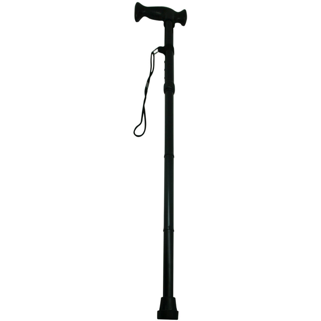 Gehstock, faltbar, 85 – 95 cm