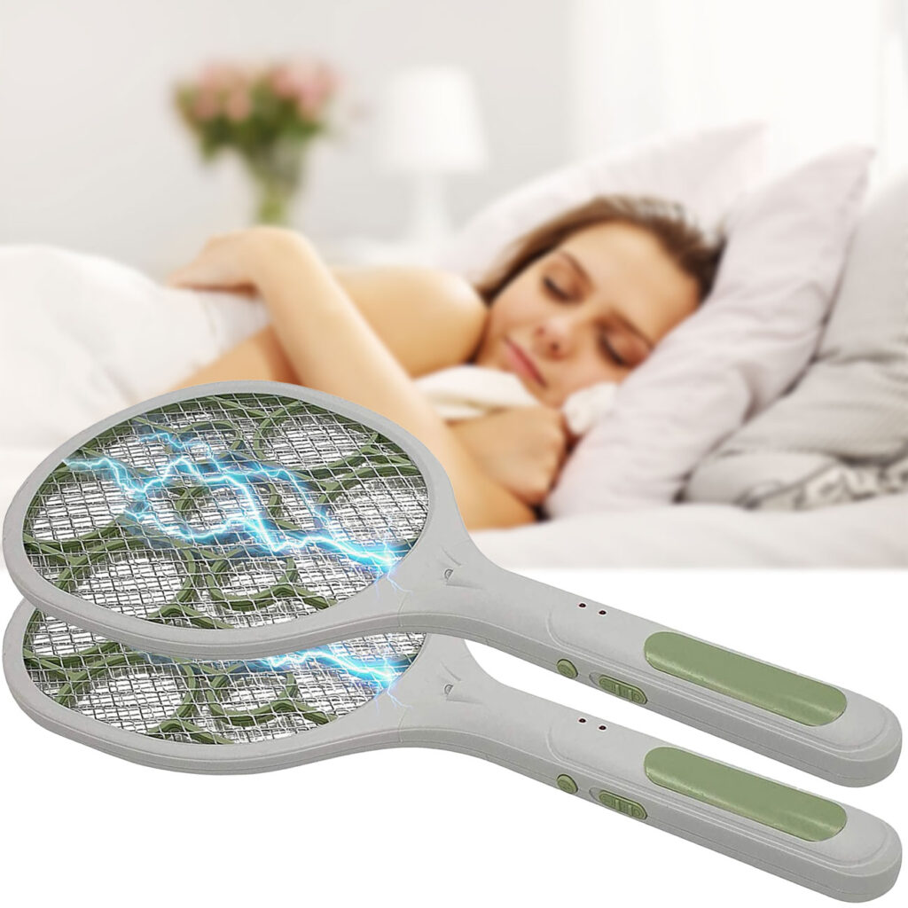 2er-Set Elektrische Fliegenklatsche