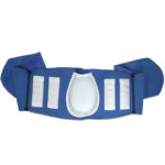 Rückengürtel mit Stützkissen, blau