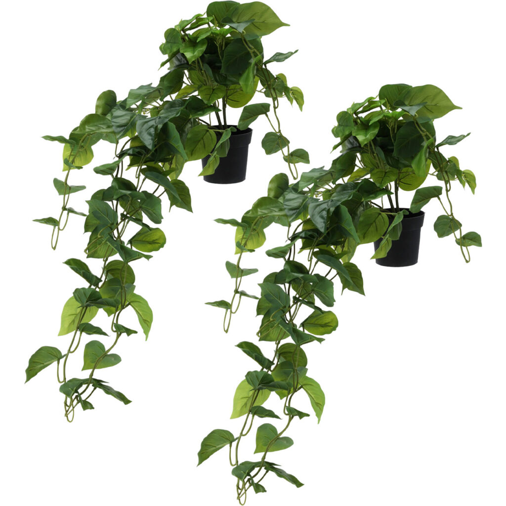 2er-Set Künstliche Hängepflanze, 80 cm