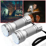 2er-Set LED-Taschenlampe mit Alu-Gehäuse und 21 LEDs