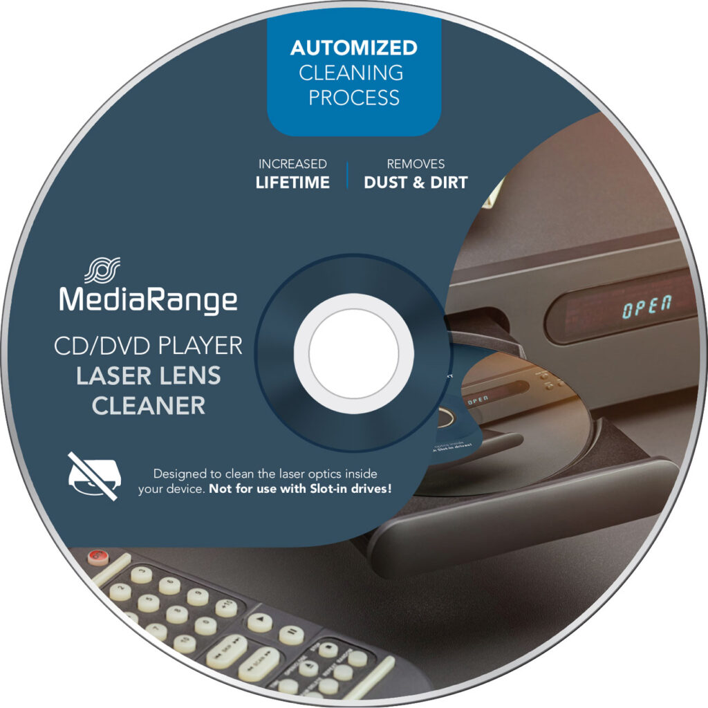 Reinigungs-CD für CD/DVD Laufwerke & CD-Player