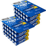 2er-Set Longlife Power Alkalin-Batterien Typ AA/Mignon, 1,5 Volt, 2x 24er-Pack