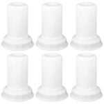 6er-Set LED-Leuchte mit Flammeneffekt als Kerzenersatz, Ø 7,,5 cm x H 9,5 cm