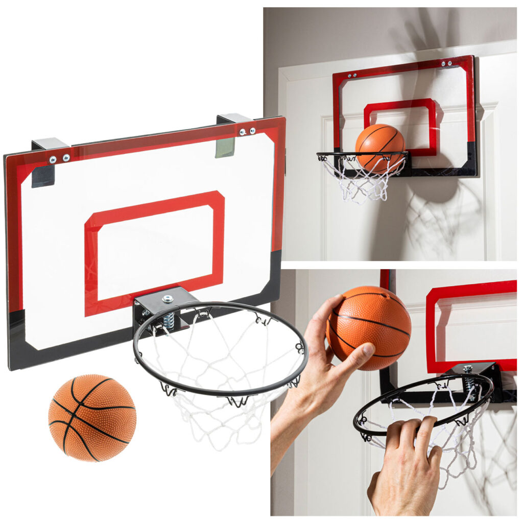 Mini-Basketballkorb für die Zimmertür, 45 x 30 cm Mini-Basketballkorb für die Zimmertür, 45 x 30 cm