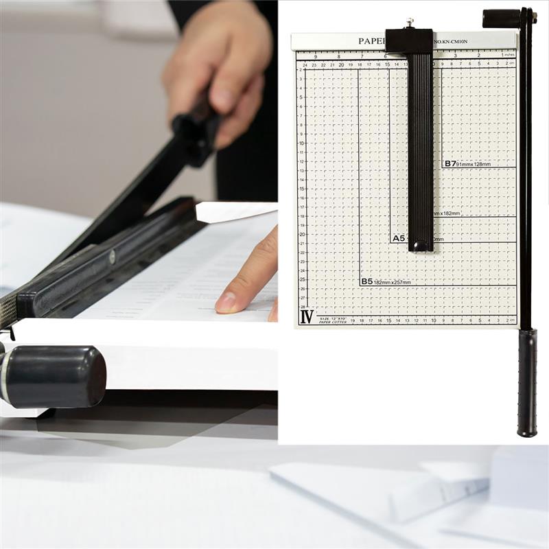 Papier Schneidemaschine für DIN A4, Papier, Fotos, Visitenkarten Papier Schneidemaschine für DIN A4, Papier, Fotos, Visitenkarten
