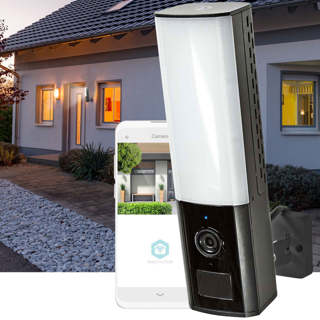 Wandleuchte mit Full-HD Überwachungskamera und Bewegungssensor, SmartLife, Nachtsicht Wandleuchte mit Full-HD Überwachungskamera und Bewegungssensor, SmartLife, Nachtsicht