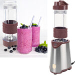Design Standmixer inkl. Sportflasche 570ml, 300 W, bordeaux