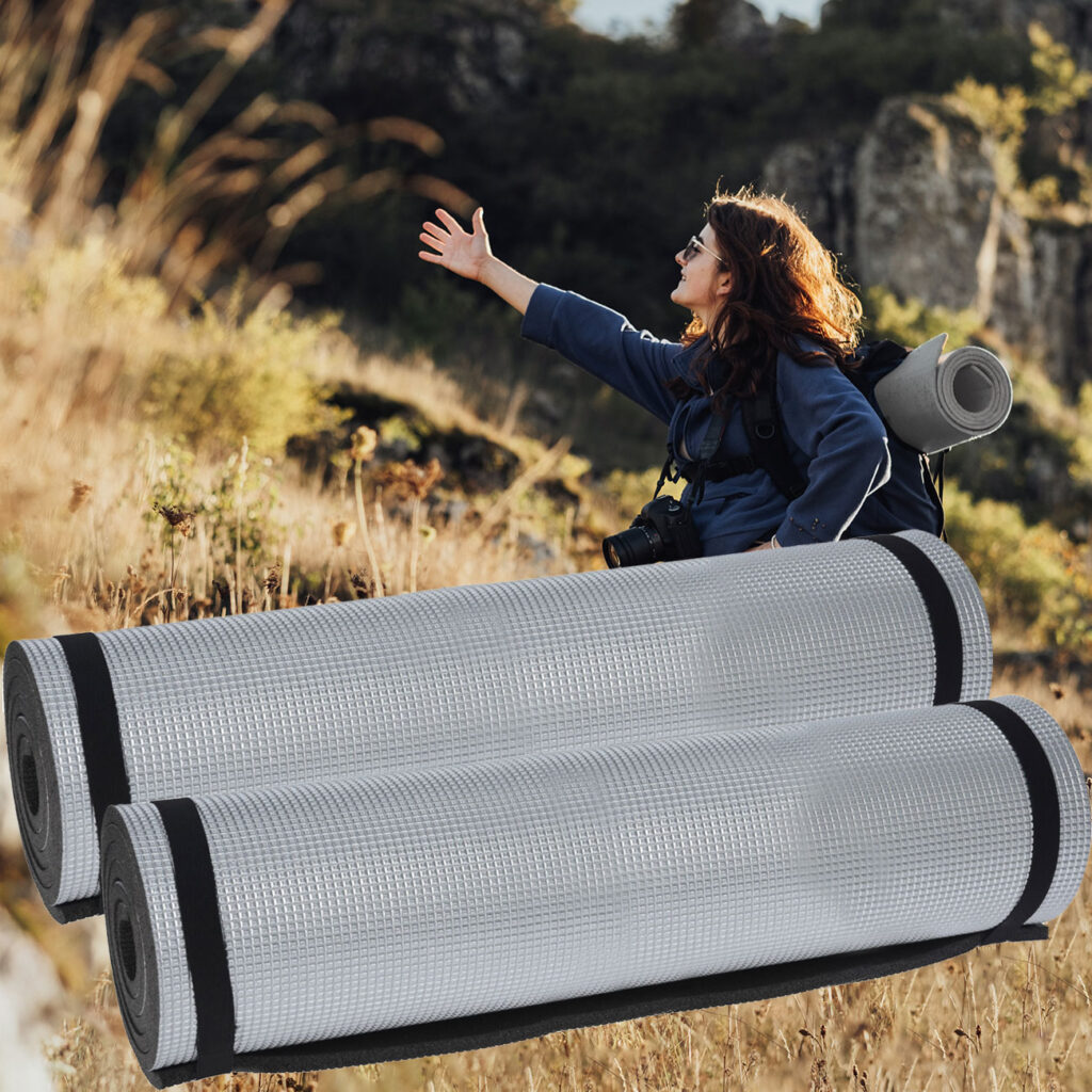2er-Set Camping-Isomatte, 180 x 60 cm