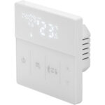 WLAN-Thermostat für Fussbodenheizungen mit App- und Sprachsteuerung, weiss