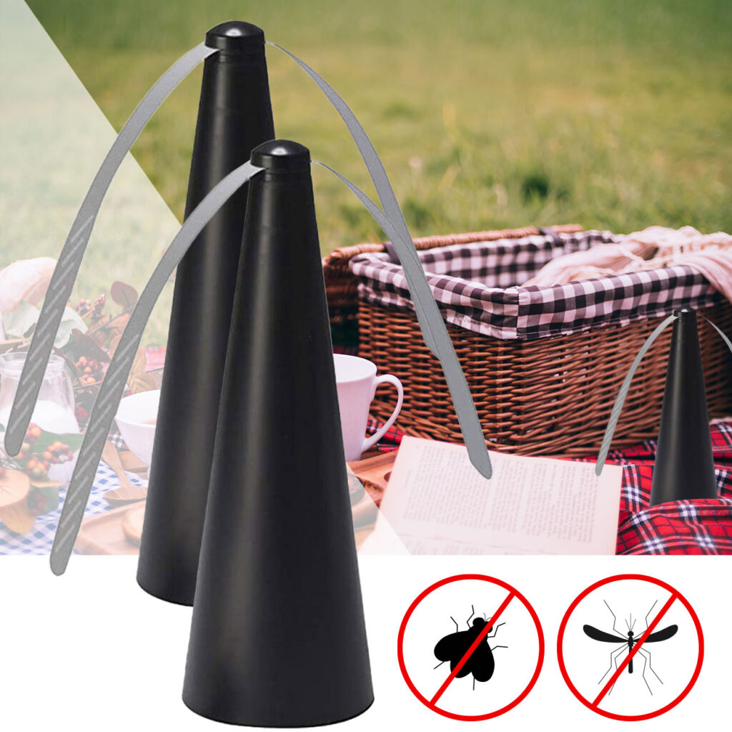 2er-Set Elektrischer Fliegenwedler, 25 cm, schwarz 2er-Set Elektrischer Fliegenwedler, 25 cm, schwarz