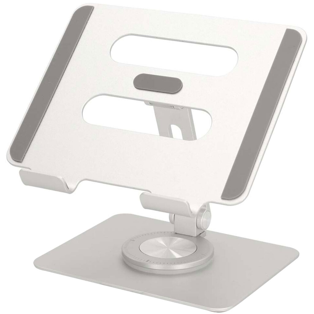 Universal Tablet Halterung aus Aluminium, 360° schwenkbar Universal Tablet Halterung aus Aluminium, 360° schwenkbar