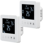 2er-Set WLAN-Thermostat für Fussboden Heizungen, Steuerung per App, Siri, Alexa & GA