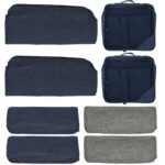 2er-Set Koffer Organizer, 12-tlg., Reise-Aufbewahrungstaschen