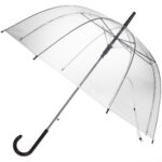 Regenschirm mit Automatiköffnung, transparent, Ø 85 cm