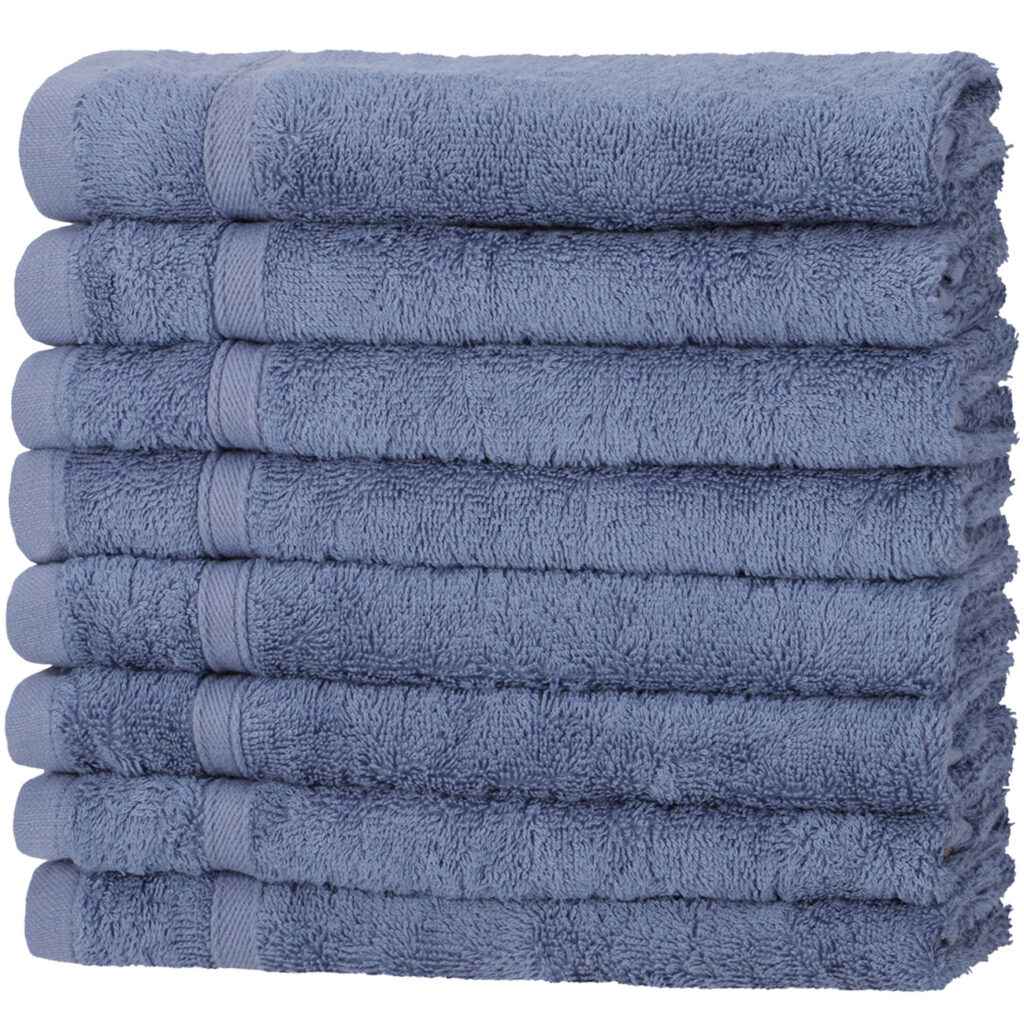 8er-Set Gästehandtücher, 50% Bambus & 50% Baumwolle, 30 x 50 cm, blau 8er-Set Gästehandtücher, 50% Bambus & 50% Baumwolle, 30 x 50 cm, blau