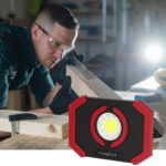 COB-LED Arbeitsleuchte & Powerbank, 1000lm, Akkubetrieb, IP2