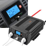 Kfz-Wechselrichter 12 auf 230 V mit 2 Steckdosen & 2 USB Ladeports, 2000/4000 Watt