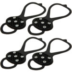 2er-Set Universal Schuhspikes zum Überziehen aus Gummi & Metall