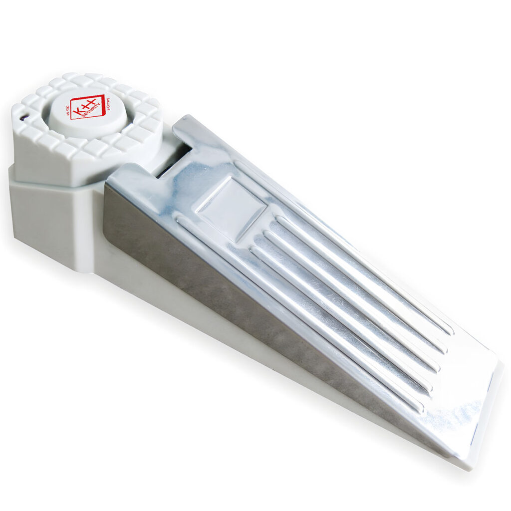 Türstopper mit Alarmfunktion, 120dB, weiss, batteriebetrieben Türstopper mit Alarmfunktion, 120dB, weiss, batteriebetrieben