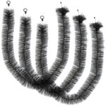3er-Set Dachrinnenbürste, 4 m, Ø 12 cm