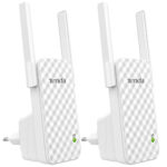2er-Set WLAN Repeater, 300Mbit/s, bis 300m Reichweite, weiss