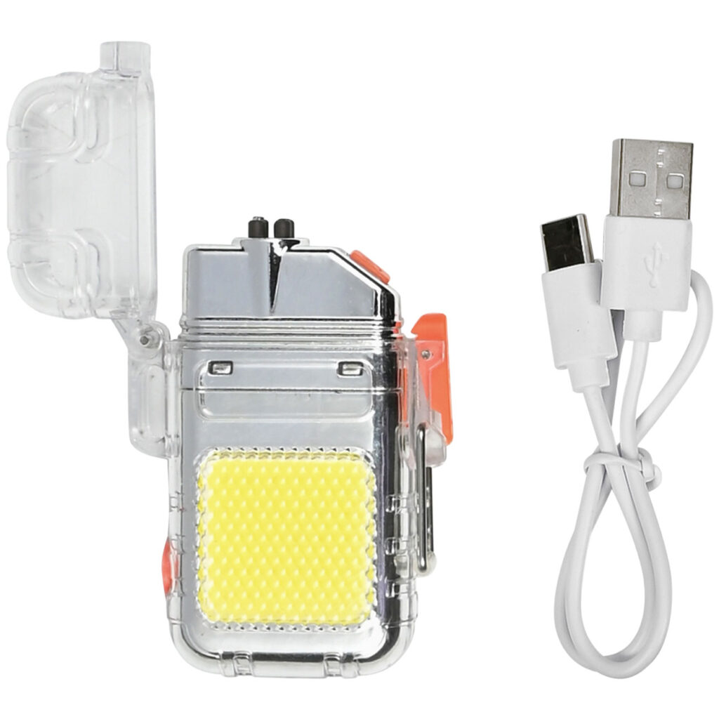 Elektrisches Feuerzeug mit Taschenlampe