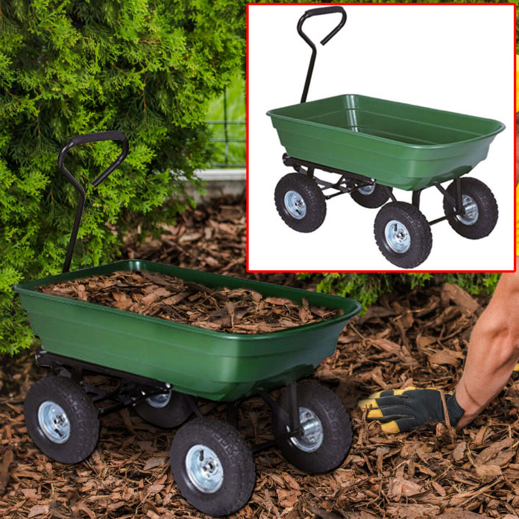 Gartenwagen mit Kippfunktion, max. 136 kg