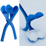Doppel-Schneeballformer, blau