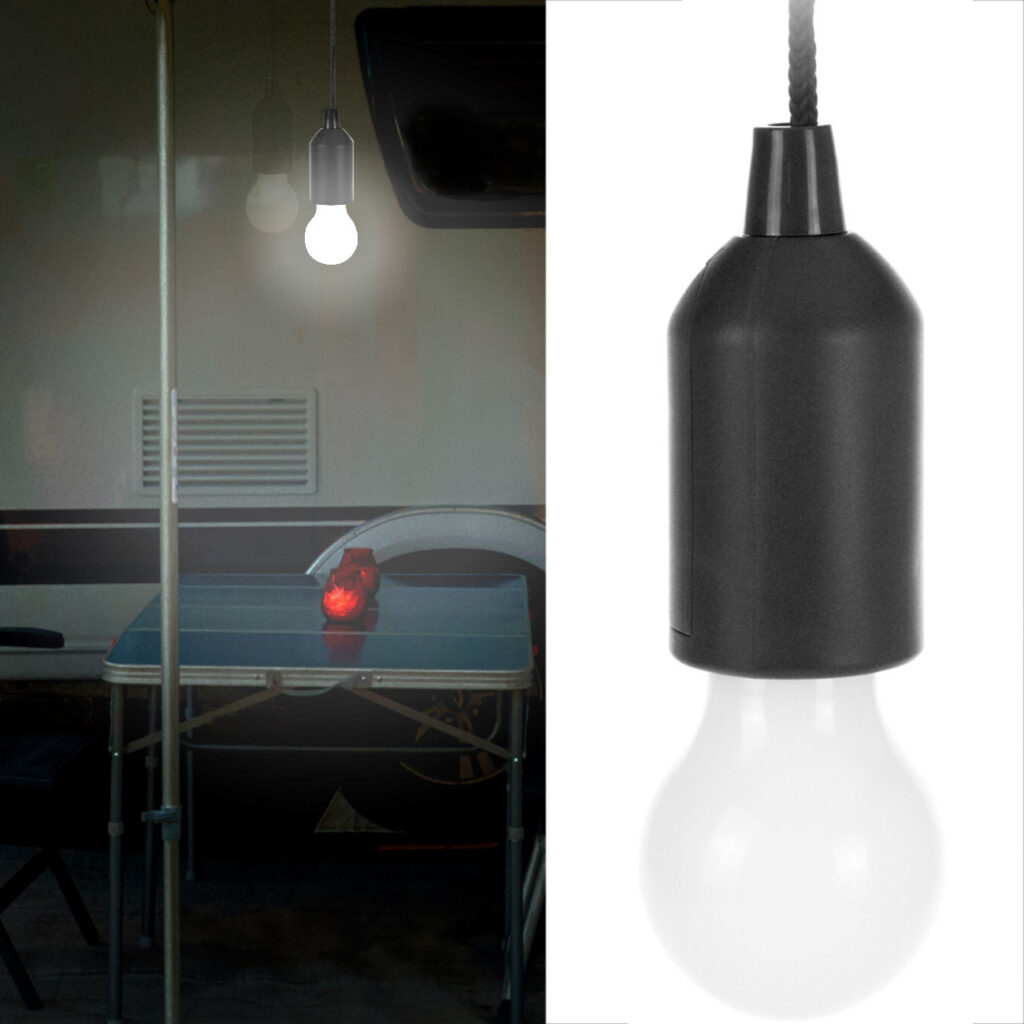 2er-Set LED-Hängelampe mit Kordel und Zugschalter, batterieben, schwarz 2er-Set LED-Hängelampe mit Kordel und Zugschalter, batterieben, schwarz
