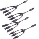 2er-Set PV4 T-Adapterkabel, 4mm², 3/1, (paar)
