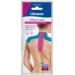 Physio-Tapes für den Nacken, 4 Stück in 2 Grössen
