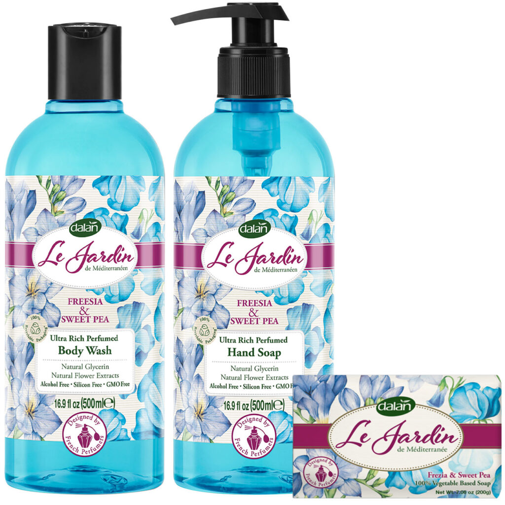 Luxus Seifenset Blumenduft